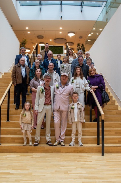 Foto: 'Huwelijk Stadhuis 07 - Ton van Bree en Peter Vrijsen '.